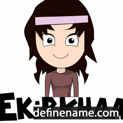 Erikah cartoon