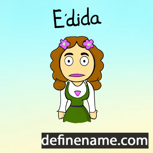 Eriselda cartoon