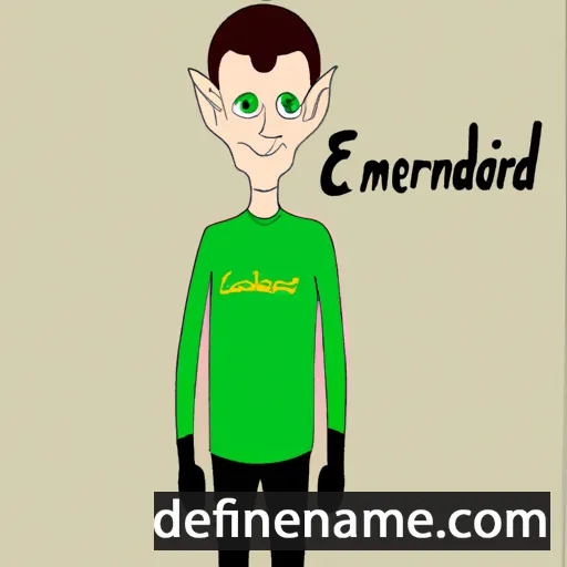 Ermenald cartoon