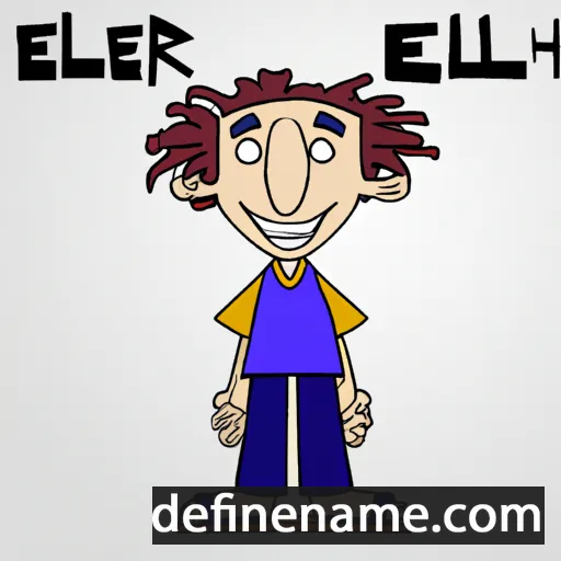 'Eli'ezer cartoon