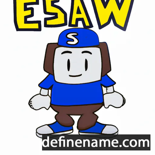 'Esaw cartoon