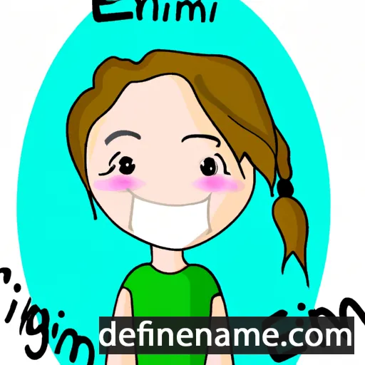 Éimhín cartoon