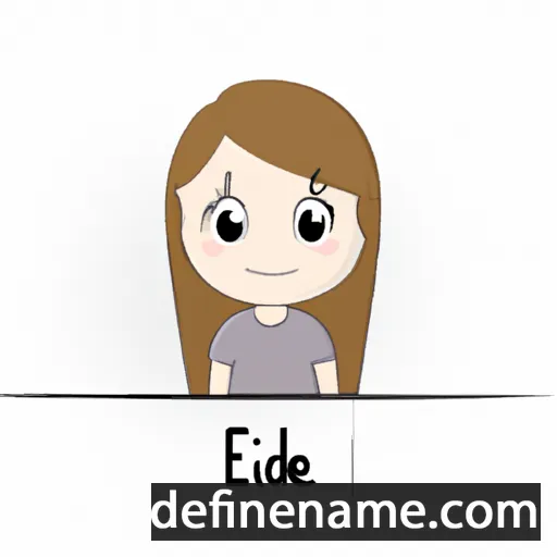 Élodie cartoon