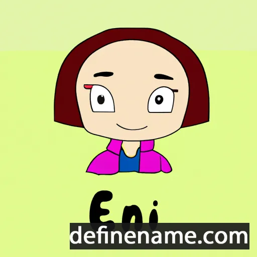 Énna cartoon