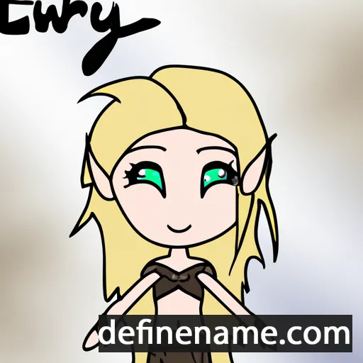 Éowyn cartoon