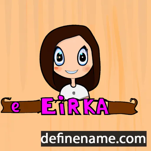 Érika cartoon