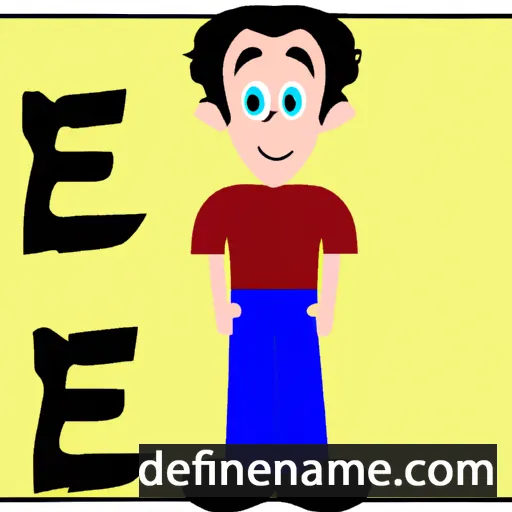 cartoon of the name Efe