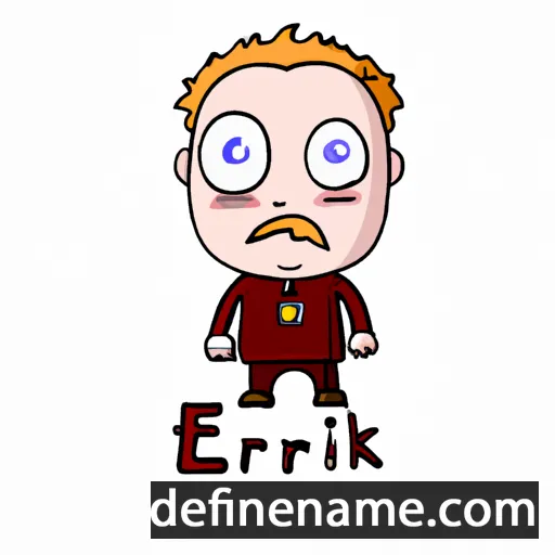 Eiríkur cartoon