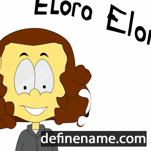 Elanor cartoon