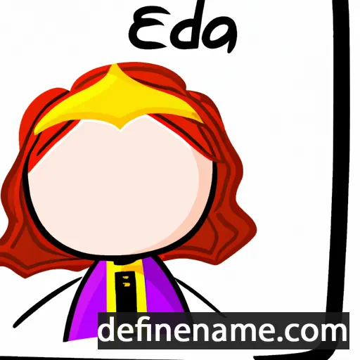 Elda cartoon