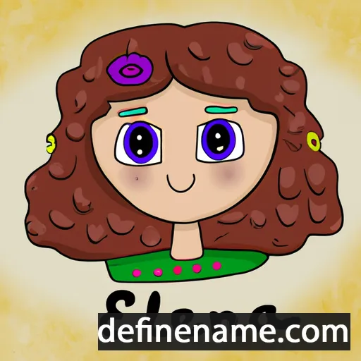 Elena cartoon