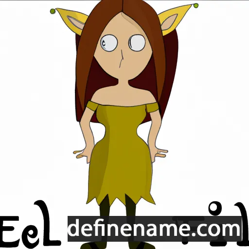 Elfa cartoon