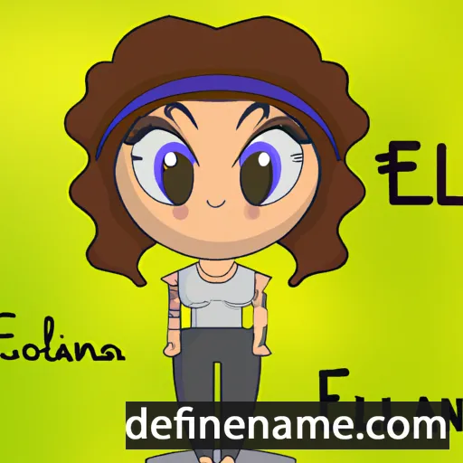 Eliana cartoon