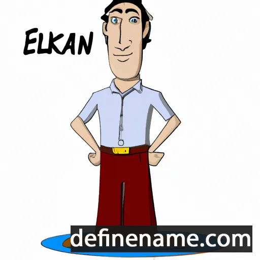 Elkan cartoon