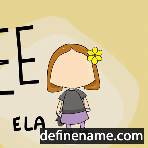 Ella cartoon