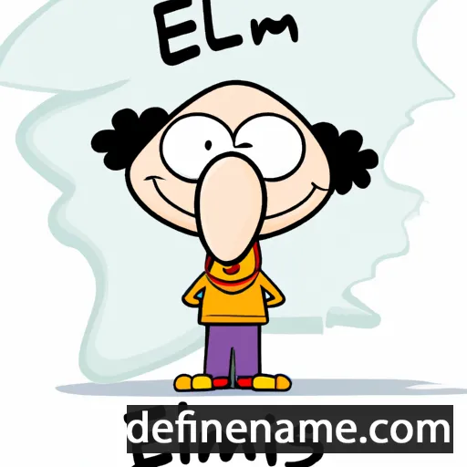 Elmas cartoon