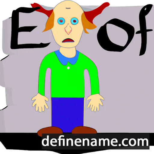 Elof cartoon