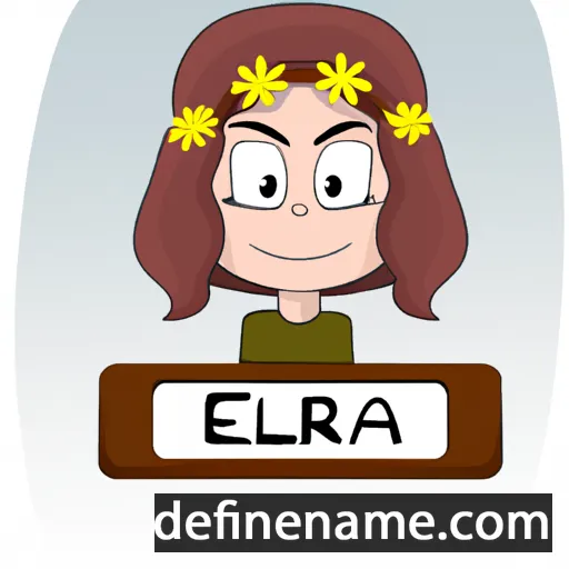 Elora cartoon