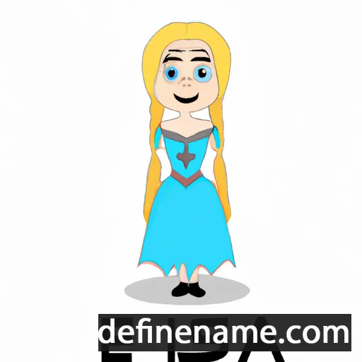 Elsa cartoon