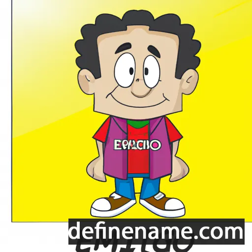 Emigdio cartoon