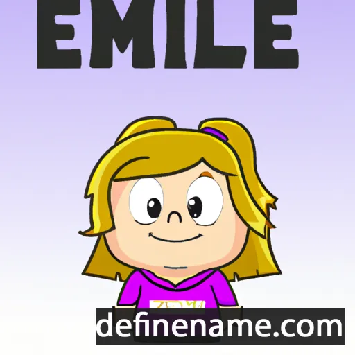 Emilee cartoon