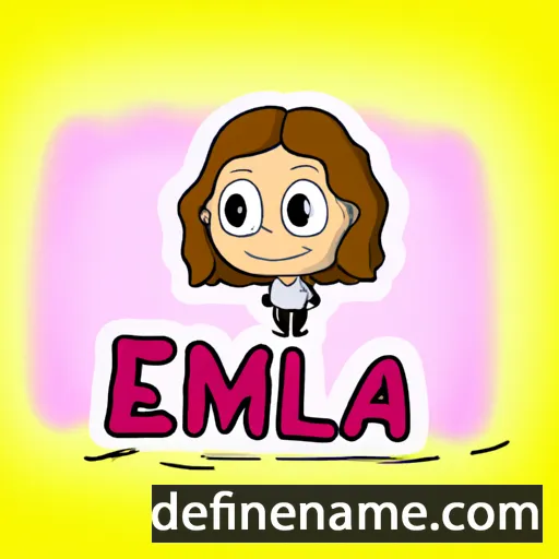 Emilia cartoon