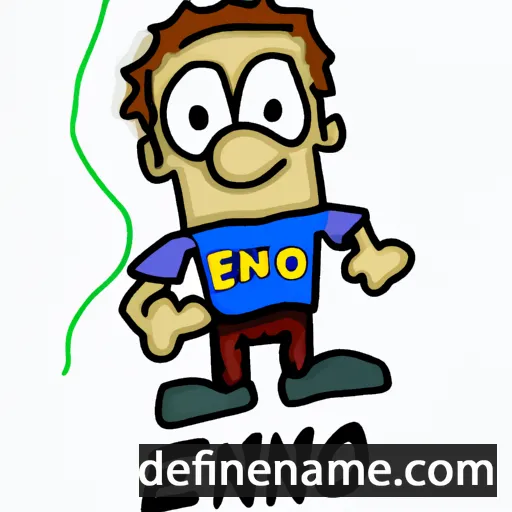 Ennio cartoon