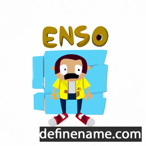 Ensio cartoon