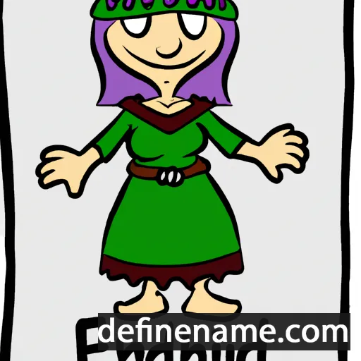 Eormenhild cartoon