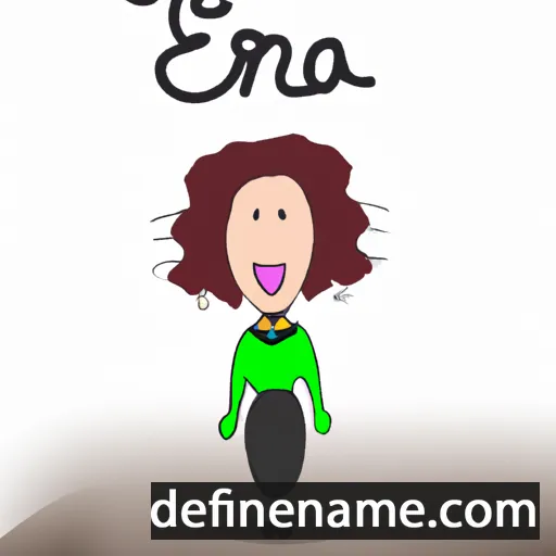 Erna cartoon