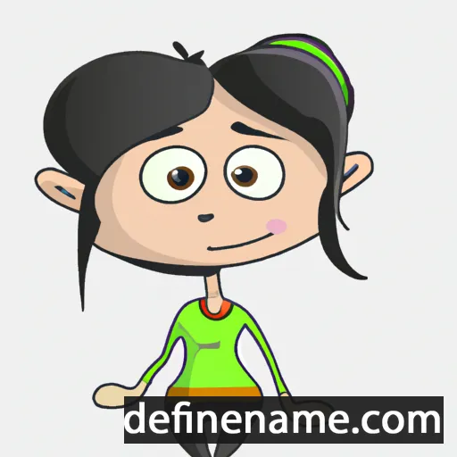 cartoon of the name Erna