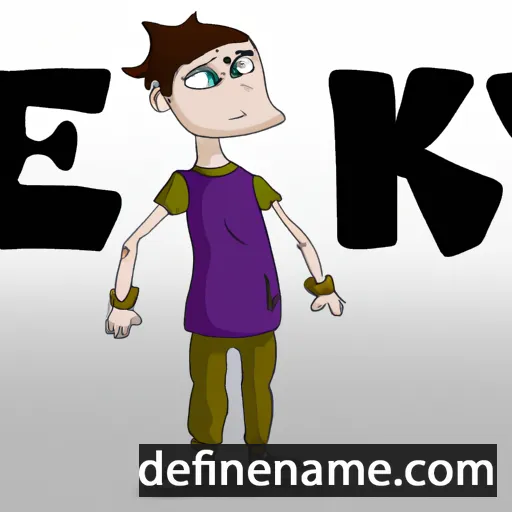 Eryk cartoon