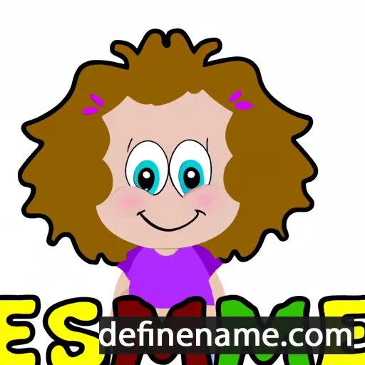 Esmee cartoon