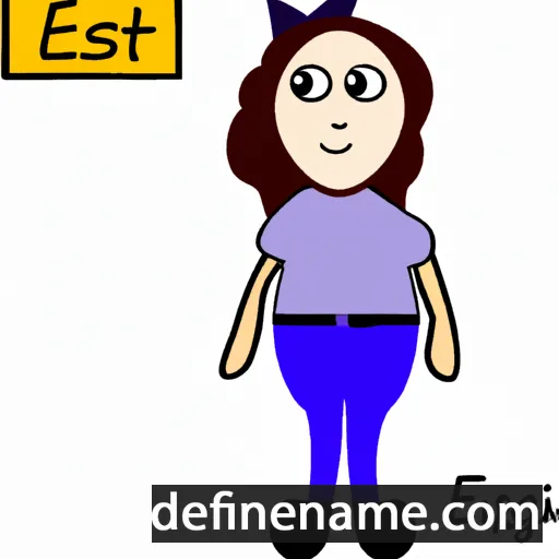 Esti cartoon