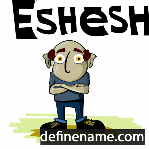 Etenesh cartoon