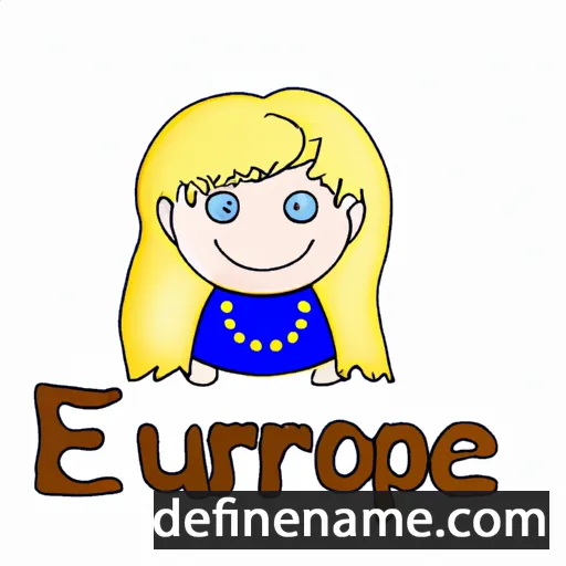 Europe cartoon