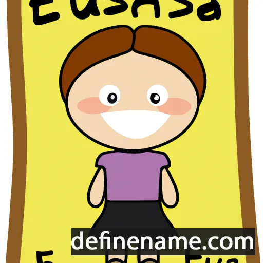 Eusebia cartoon