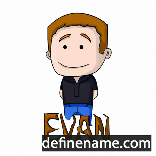 Evan cartoon