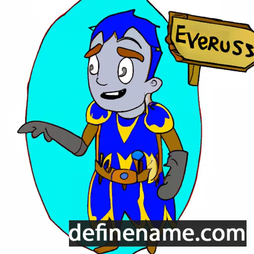 Evandrus cartoon