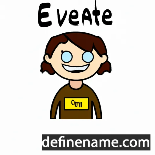 Evanthe cartoon