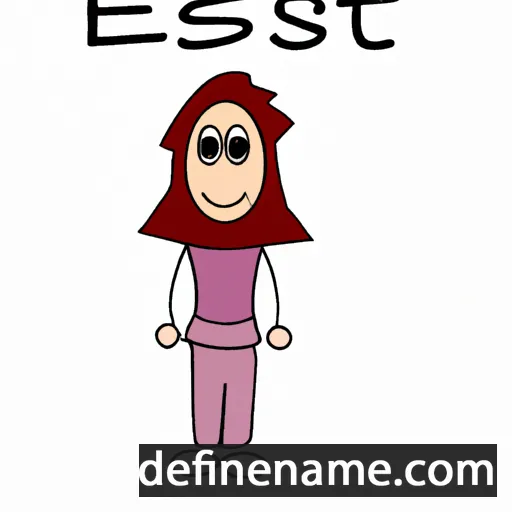 Ësti cartoon