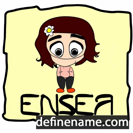 Ernesa cartoon