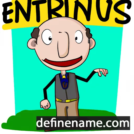 Ernestinus cartoon