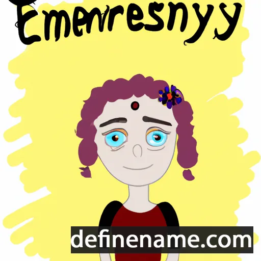 Ernestyna cartoon