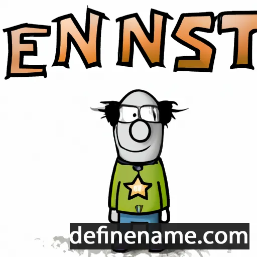 Ernsti cartoon