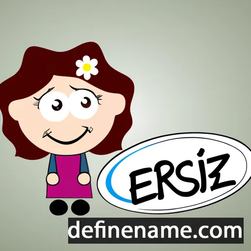 Erşi cartoon