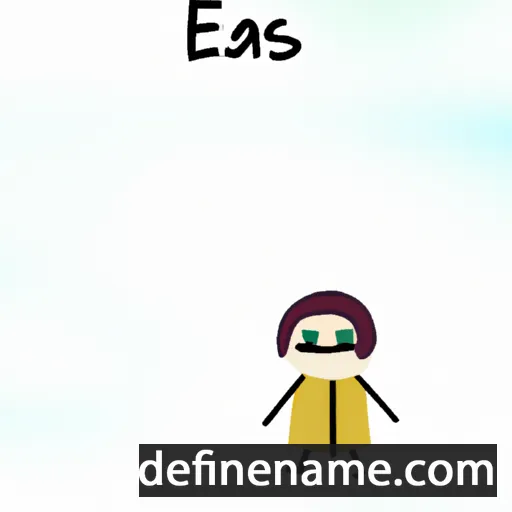 Esajas cartoon