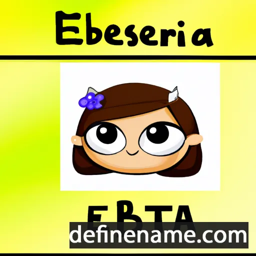 Esberta cartoon