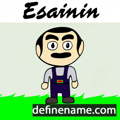 Esfandiar cartoon