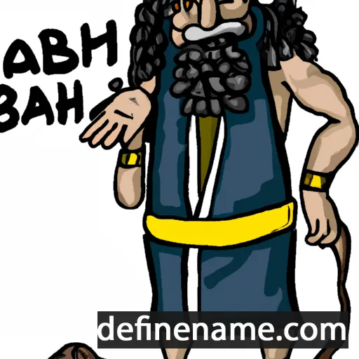 Esh-baal cartoon